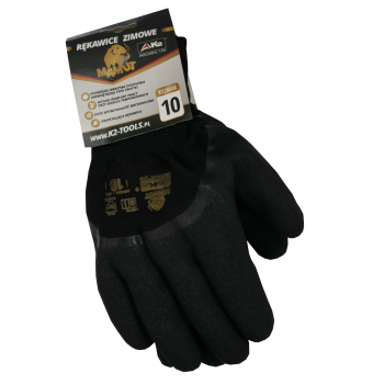 Rękawice rękawiczki ochronne zimowe MAMUT r.10 XL
